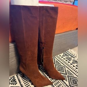 Barbara Bui suede boots-brand new